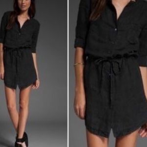 James Perse Linen Shirt Dress